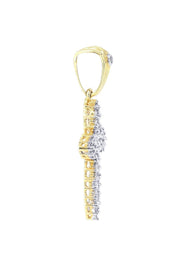 Diamond Cross Pendant | 0.54 Carats | 1.88 Grams