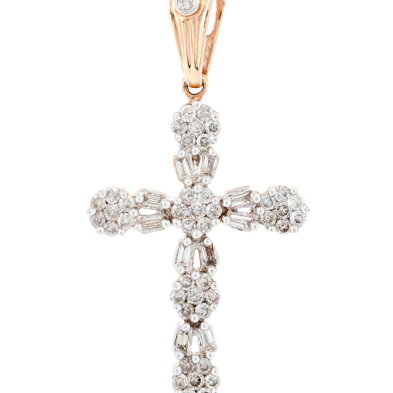 Diamond Cross Pendant | 0.15 Carats | 2.19 Grams