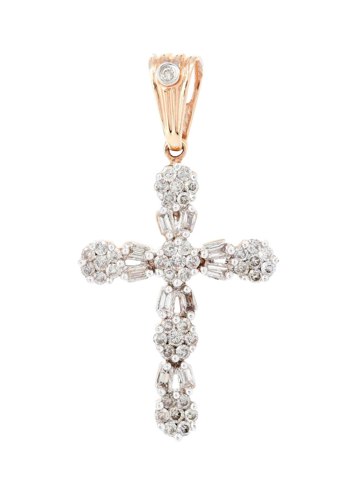 Diamond Cross Pendant | 0.15 Carats | 2.19 Grams