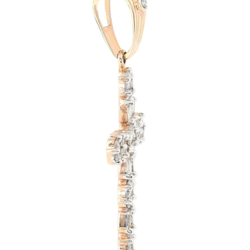 Diamond Cross Pendant | 0.15 Carats | 2.19 Grams