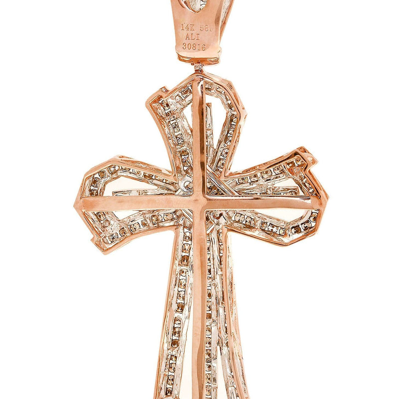Diamond Cross Pendant| 2.32 Carats| 18.21 Grams