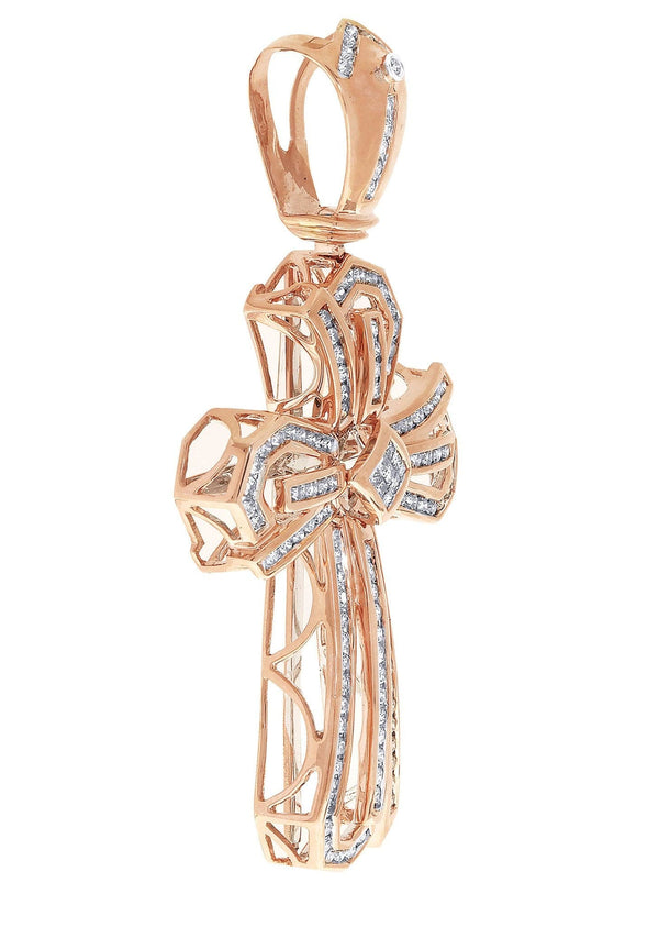 Diamond Cross Pendant| 2.32 Carats| 18.21 Grams