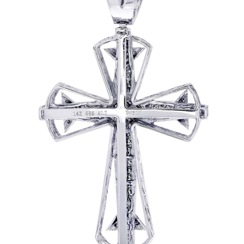 Diamond Cross Pendant| 0.93 Carats| 17.74 Grams