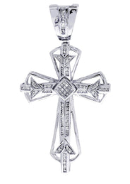 Diamond Cross Pendant| 0.93 Carats| 17.74 Grams