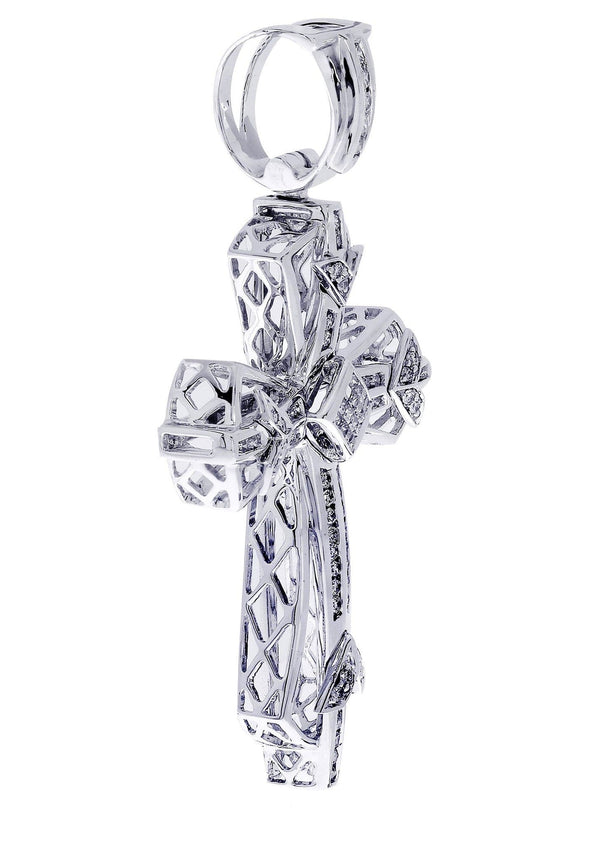 Diamond Cross Pendant| 0.93 Carats| 17.74 Grams