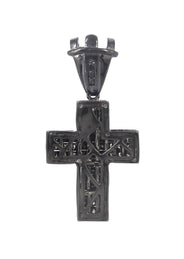 Black Diamond Cross Pendant | 1.45 Carats | 4.48 Grams