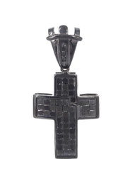 Black Diamond Cross Pendant | 1.45 Carats | 4.48 Grams