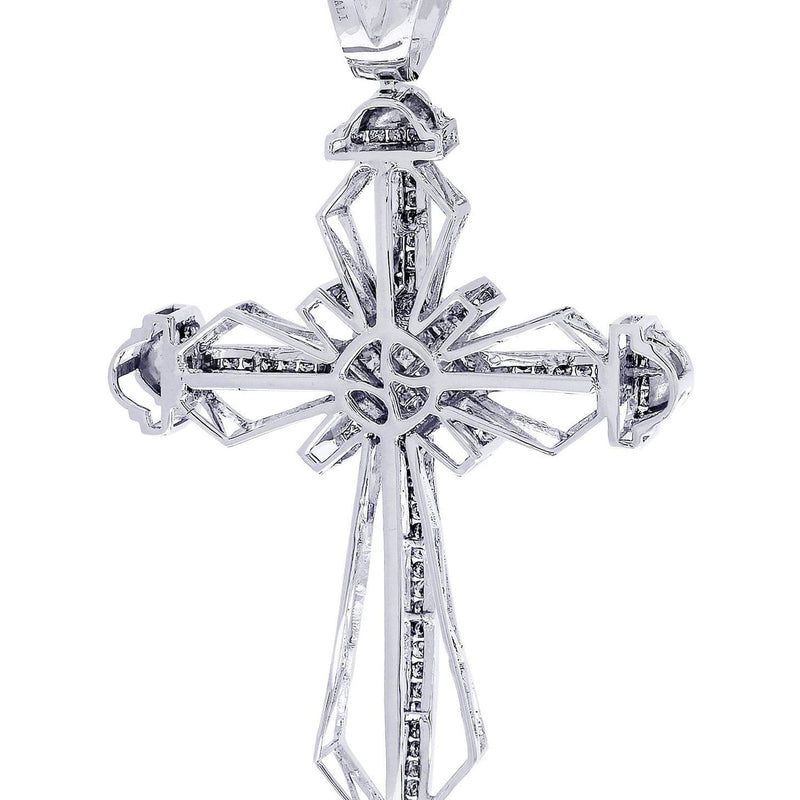 Diamond Cross Pendant| 1.42 Carats| 18.02 Grams