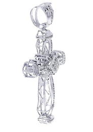 Diamond Cross Pendant| 1.42 Carats| 18.02 Grams