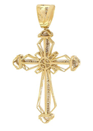Diamond Cross Pendant| 1.36 Carats| 17.73 Grams