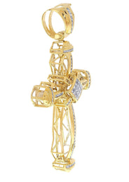 Diamond Cross Pendant| 1.36 Carats| 17.73 Grams