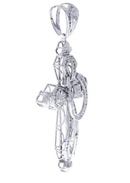 Diamond Cross Pendant| 2.91 Carats| 26.13 Grams