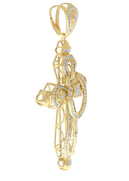 Diamond Cross Pendant| 3.61 Carats| 24.73 Grams