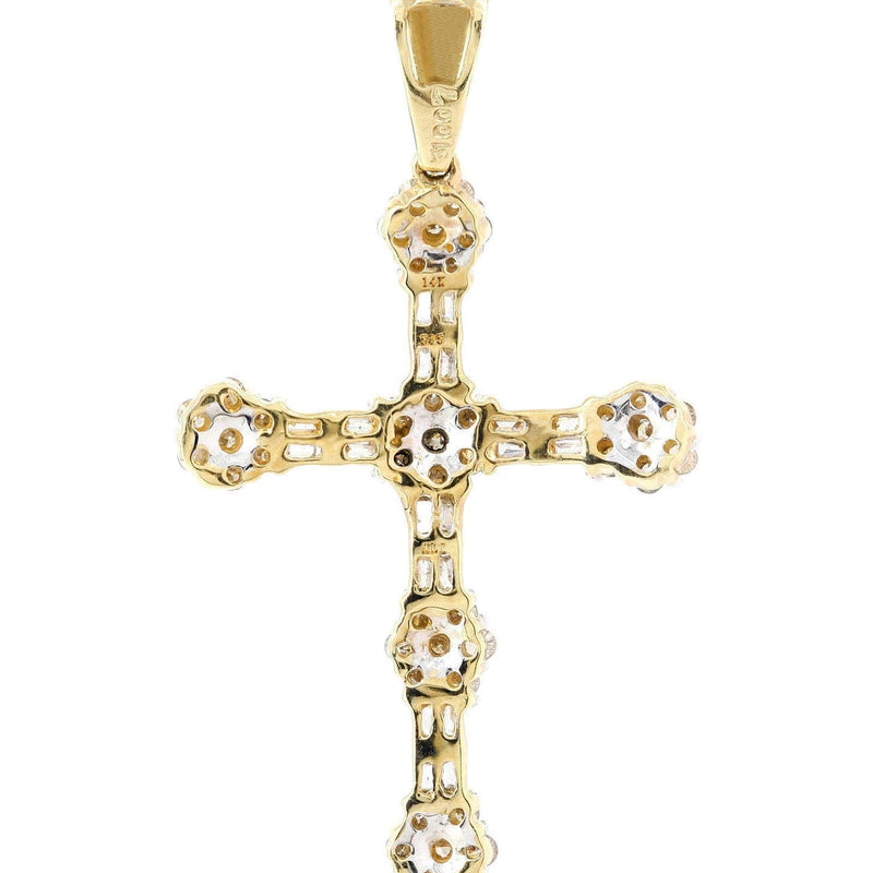 Diamond Cross Pendant | 0.87 Carats | 2.92 Grams