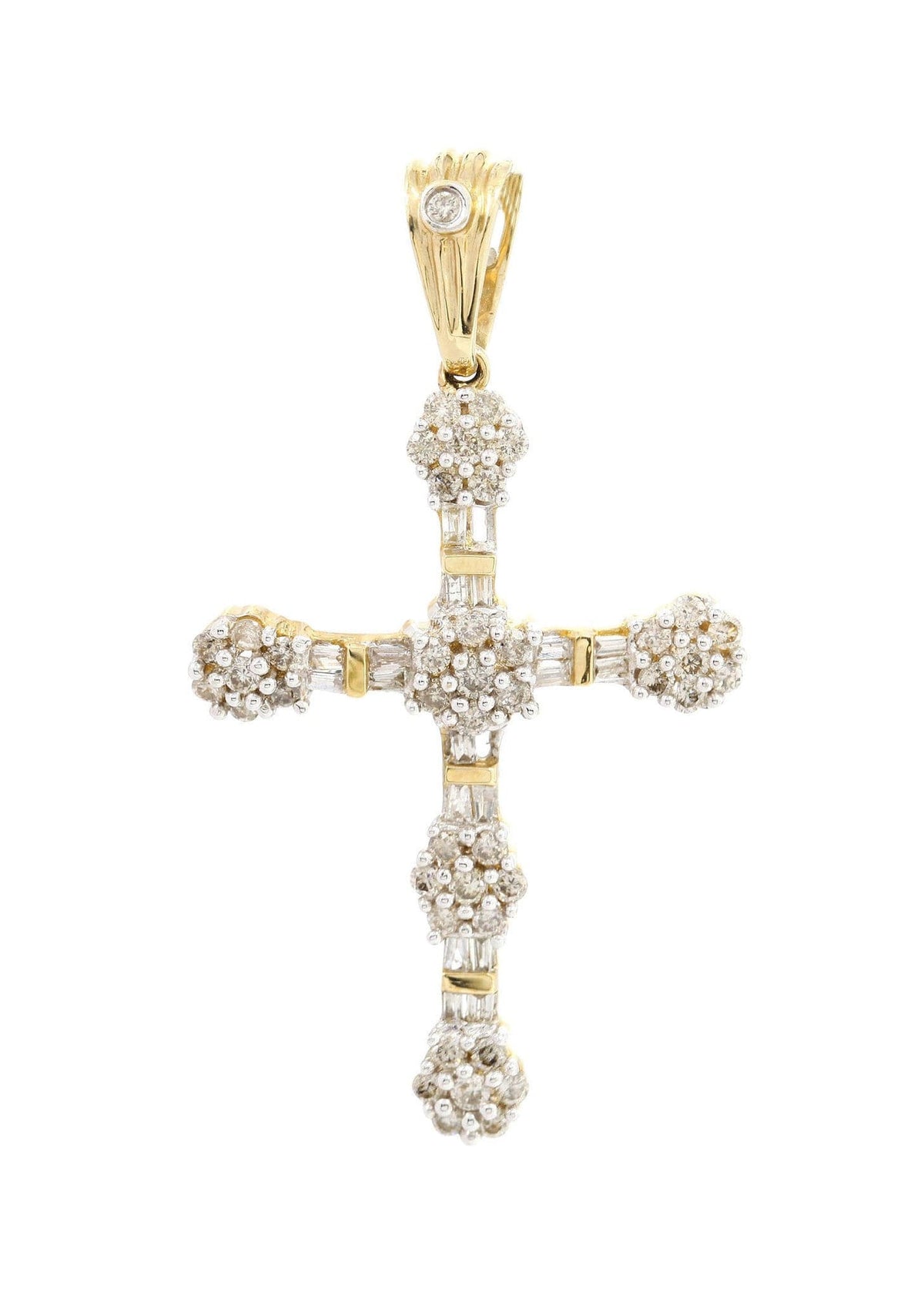 Diamond Cross Pendant | 0.87 Carats | 2.92 Grams