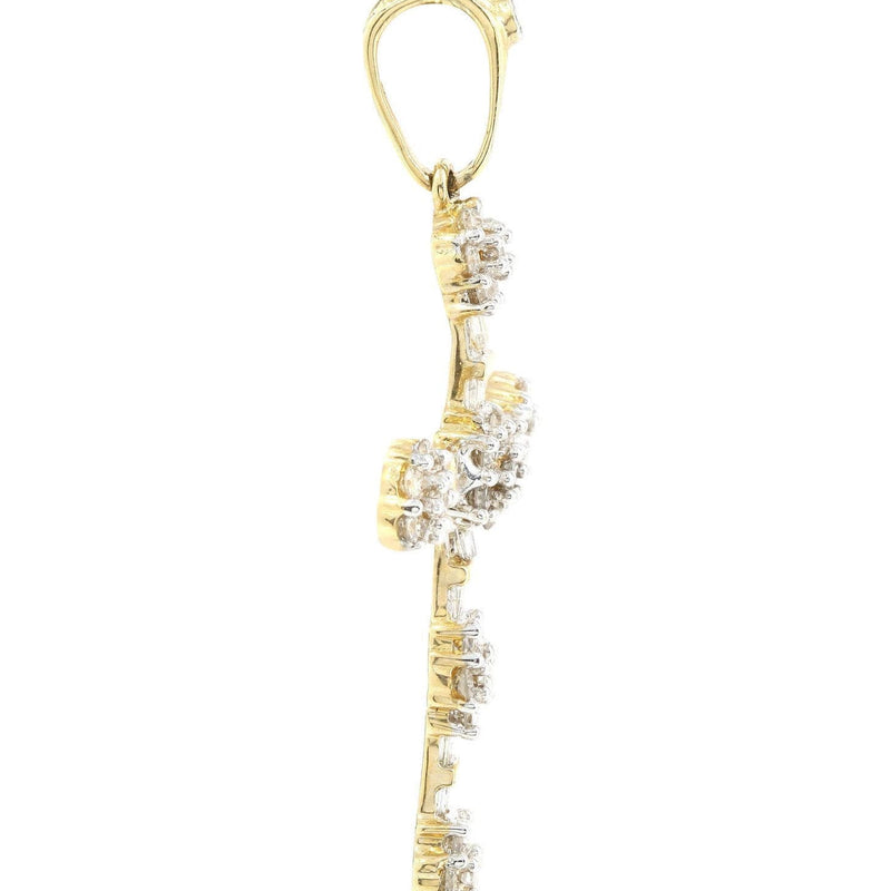 Diamond Cross Pendant | 0.87 Carats | 2.92 Grams