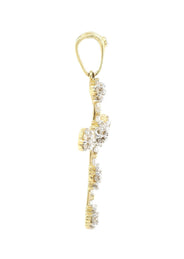Diamond Cross Pendant | 0.87 Carats | 2.92 Grams