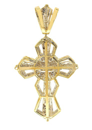 Diamond Cross Pendant| 3.57 Carats| 31.49 Grams