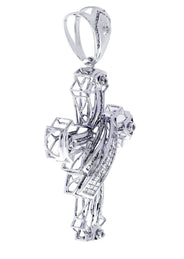 Diamond Cross Pendant| 1.65 Carats| 18.02 Grams