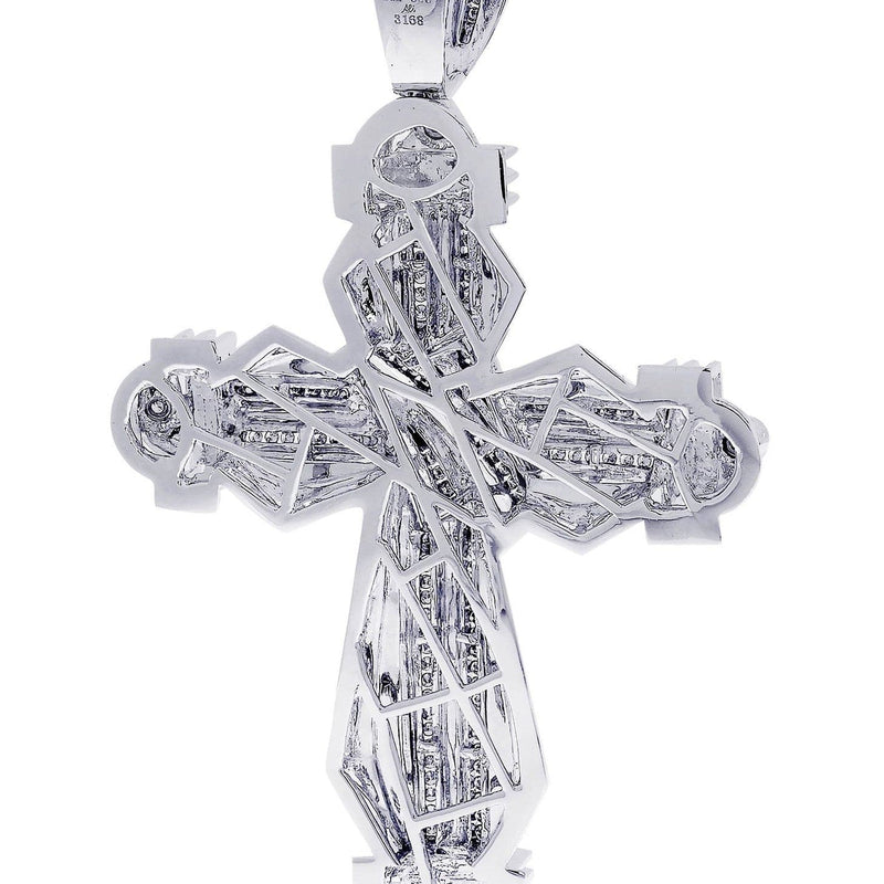 Diamond Cross Pendant| 1.04 Carats| 32.22 Grams