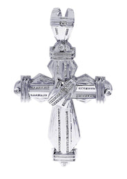 Diamond Cross Pendant| 1.04 Carats| 32.22 Grams