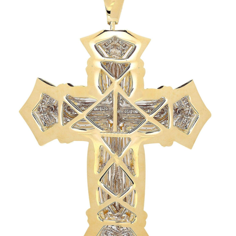 Diamond Cross Pendant | 1.03 Carats| 28.1 Grams