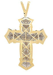 Diamond Cross Pendant | 1.03 Carats| 28.1 Grams