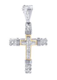 Diamond Cross Pendant | 0.68 Carats | 7.11 Grams