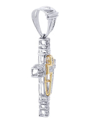 Diamond Cross Pendant | 0.68 Carats | 7.11 Grams