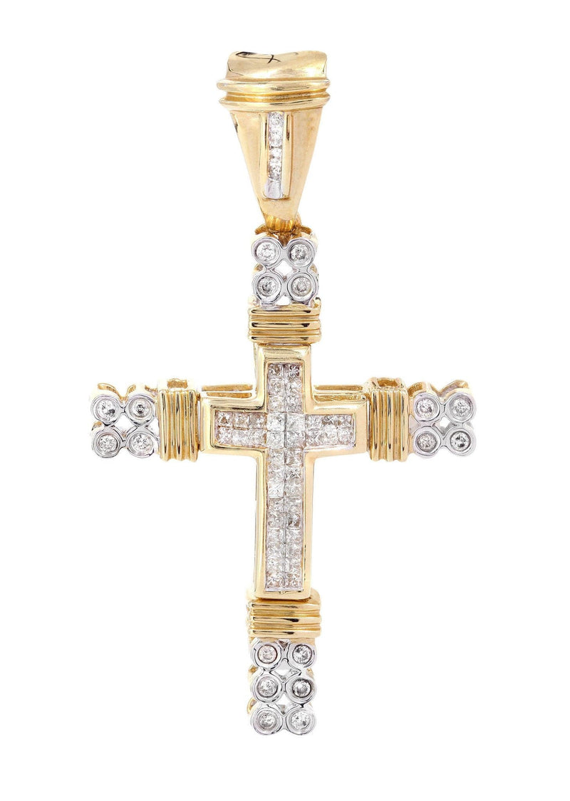 Diamond Cross Pendant | 0.68 Carats | 7.11 Grams