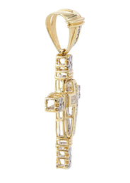 Diamond Cross Pendant | 0.68 Carats | 7.11 Grams