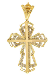 Diamond Cross Pendant| 2.63 Carats| 19.17 Grams
