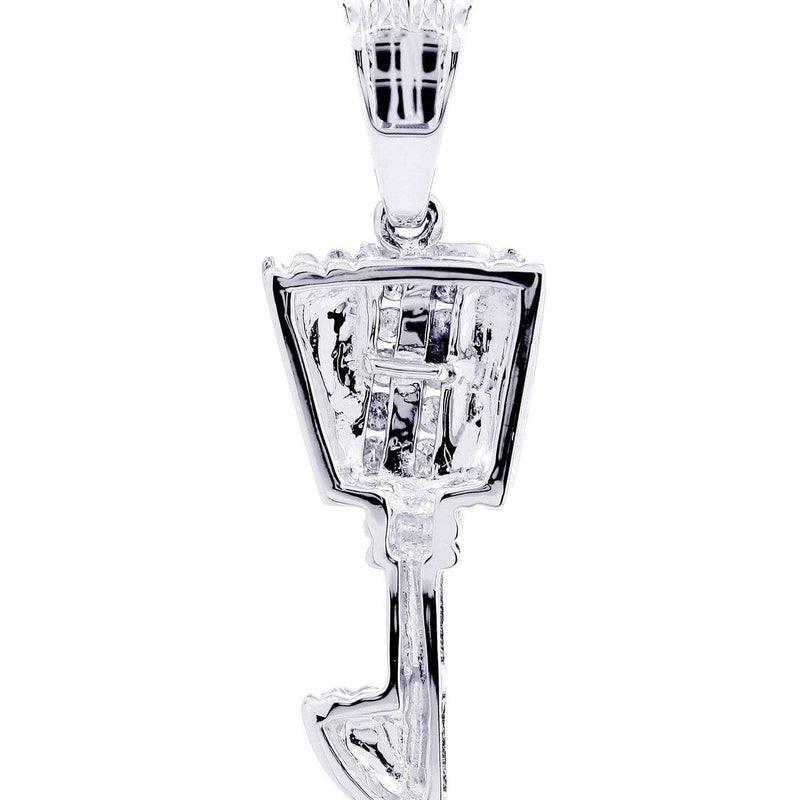 Diamond Key Pendant | 0.15 Carats | 2.74 Grams