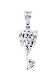 Diamond Key Pendant | 0.15 Carats | 2.74 Grams