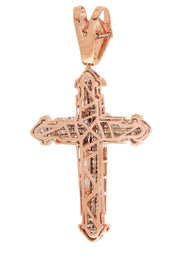 Diamond Cross Pendant| 1.72 Carats| 16.97 Grams