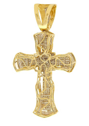 Diamond Cross Pendant| 4.48 Carats| 13.17 Grams