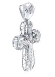 Diamond Cross Pendant| 4 Carats| 21.51 Grams