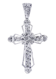 Diamond Cross Pendant| 2.1 Carats| 20.53 Grams