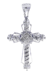 Diamond Cross Pendant| 2.1 Carats| 20.53 Grams