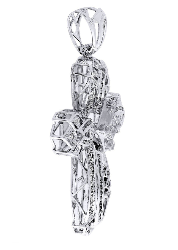 Diamond Cross Pendant| 1.85 Carats| 14.51 Grams