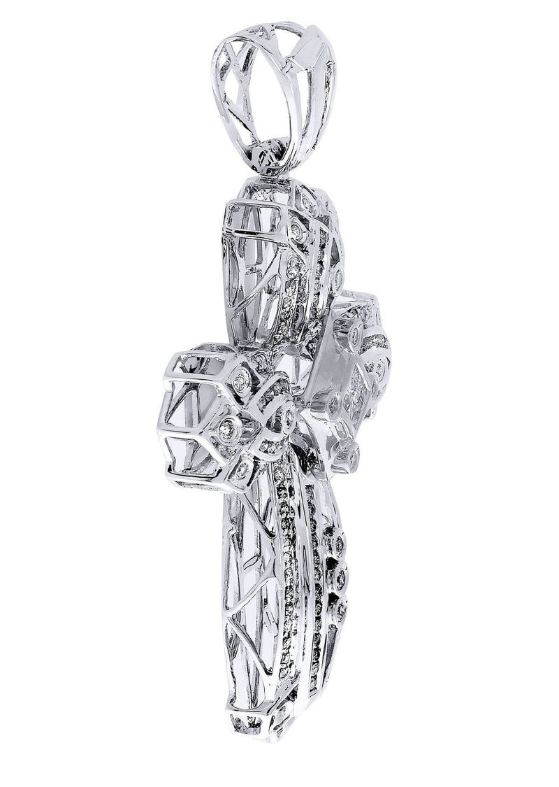Diamond Cross Pendant| 1.85 Carats| 14.51 Grams