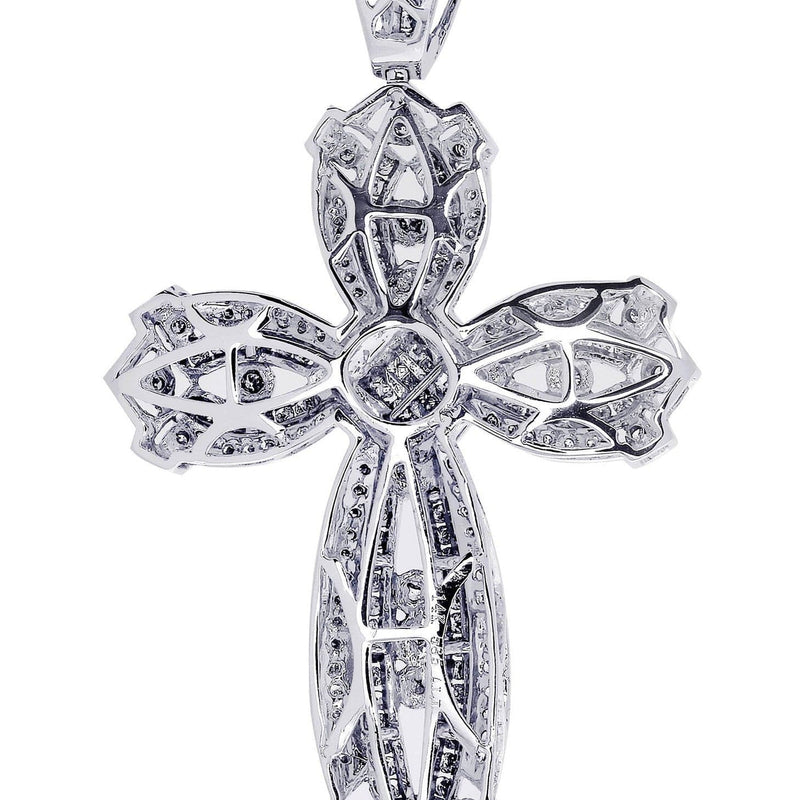 Diamond Cross Pendant| 1.9 Carats| 15.47 Grams