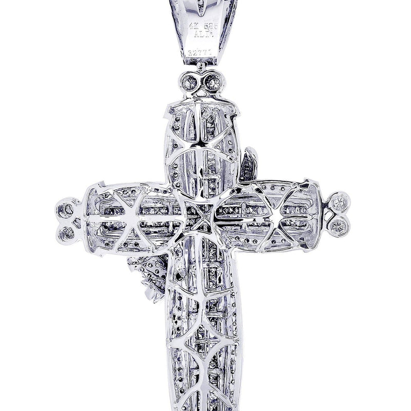 Diamond Cross Pendant| 2.85 Carats| 19.7 Grams