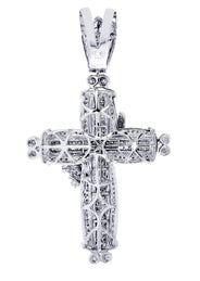 Diamond Cross Pendant| 2.85 Carats| 19.7 Grams