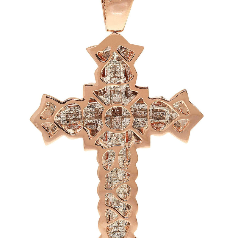 Diamond Cross Pendant| 1.28 Carats| 24.76 Grams
