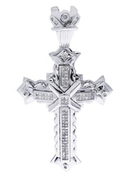 Diamond Cross Pendant| 0.23 Carats| 24.94 Grams