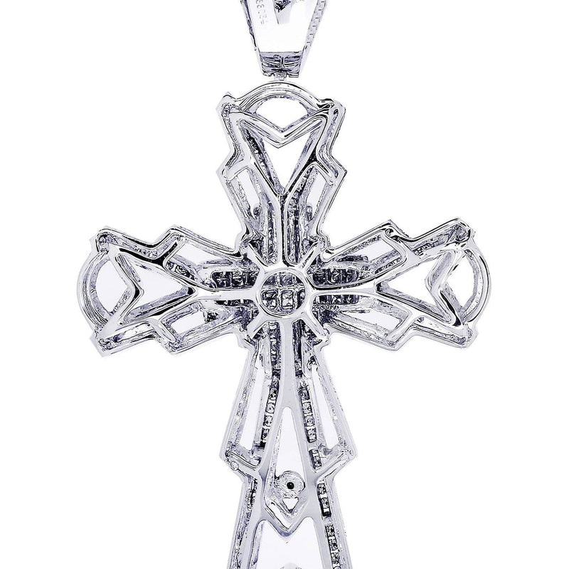 Diamond Cross Pendant| 1.51 Carats| 17.99 Grams