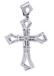 Diamond Cross Pendant| 1.78 Carats| 13.13 Grams