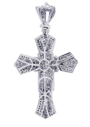 Diamond Cross Pendant| 2.75 Carats| 17.18 Grams