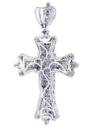 Diamond Cross Pendant| 3.27 Carats| 15.41 Grams